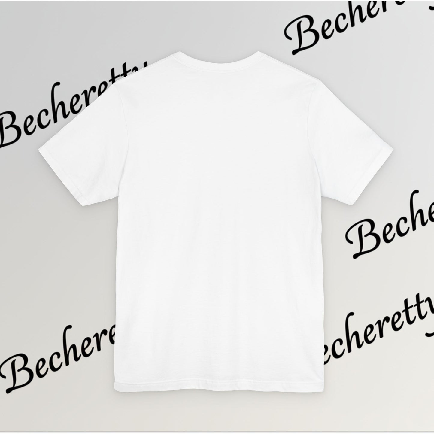 Graphic T-Shirt "Reflection Board"  Art Minimalist Becheretty - Funny Motivational Reminder Tee