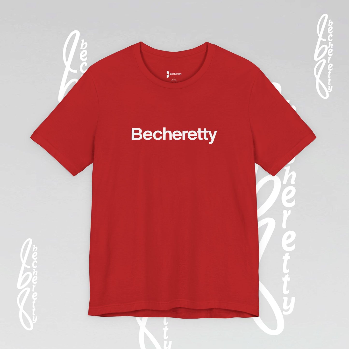 Short Sleeve Tee Becheretty  "Minimalist Design. Maximum Impact" Express Yourself. Casual Wear
