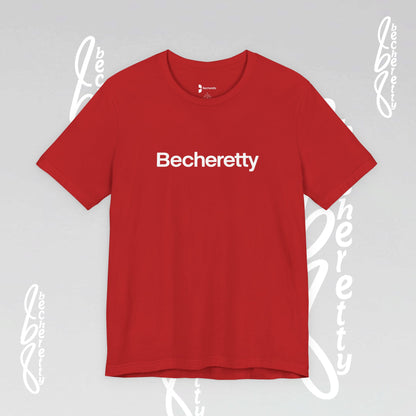 Short Sleeve Tee Becheretty  "Minimalist Design. Maximum Impact" Express Yourself. Casual Wear