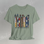 Ancestral Strides - Graphic Tee Becheretty - African tribal art style - Woven with history, worn with pride.