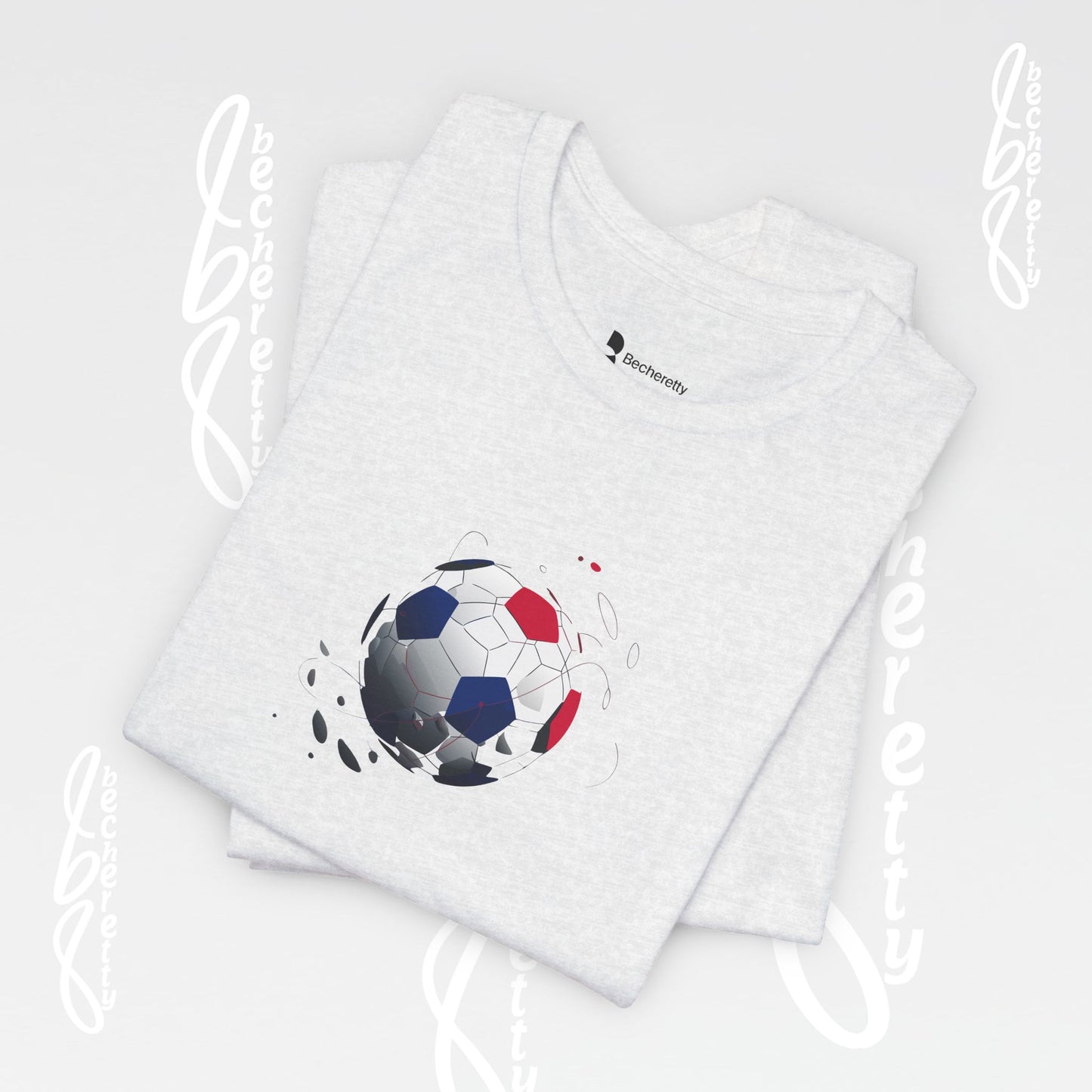 Soccer Ball Graphic Tee — Artistic Minimalist Design Becheretty - Enthusiastic Fans - Match Day