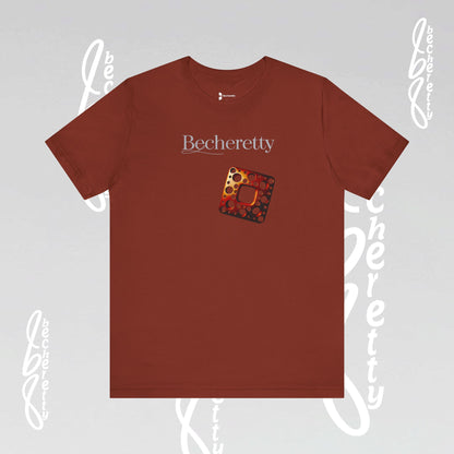 Stylish Minimalist Art Design Becheretty - Trendy short sleeve T-Shirt - Casual Wear - Gift for Him