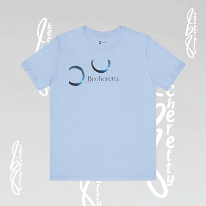 Becheretty Graphic T-Shirt - Broken Vector Line - Casual Wear - Fashion Style