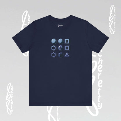 Graphic T-Shirt Becheretty - Short Sleeve, Unisex - Stylish Minimalist - Casual Wear