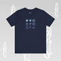 Graphic T-Shirt Becheretty - Short Sleeve, Unisex - Stylish Minimalist - Casual Wear