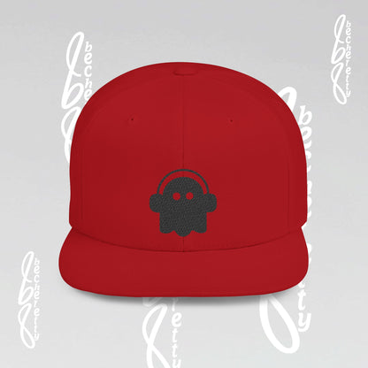 Stylish Flat Bill Snapback Hat with Embroidered Design Becheretty