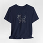 The Minimalist Muse: Chihuahua Line Art Tee Becheretty - "dog lovers"— less is often much more.