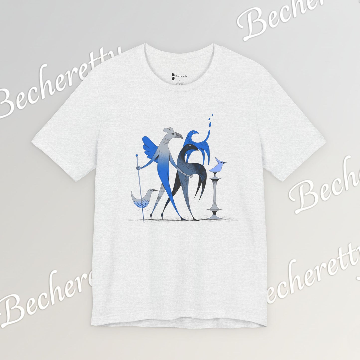 Graphic Tee Becheretty "Avian Dream" A tailored fit that provides a sleek, polished appearance for any occasion.