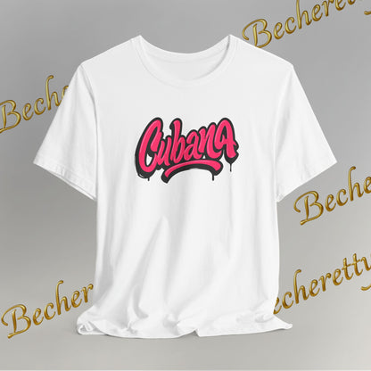 Graphic Tee "Cubana" Art Minimalist Becheretty - T-shirt that expresses confidence - Casual Wear