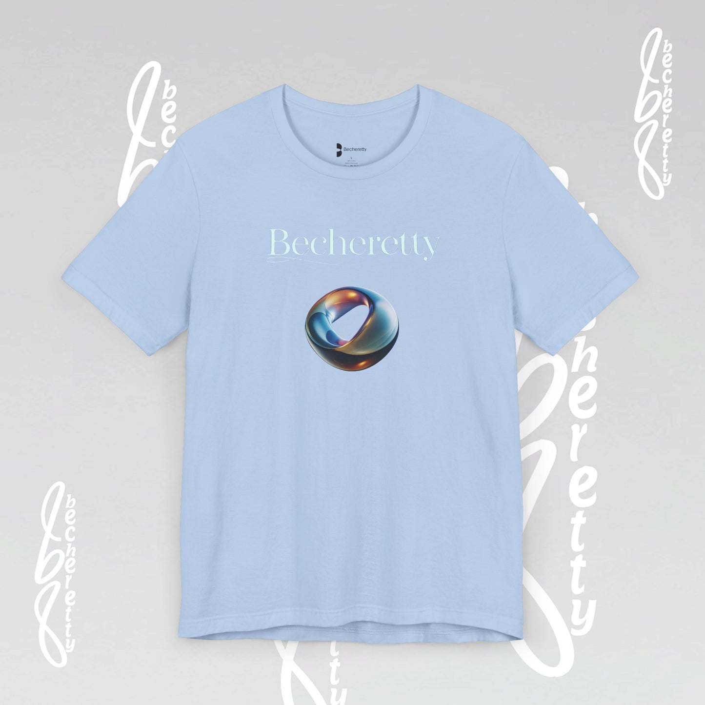 Abstract futuristic ring - Graphic T-Shirt - Becheretty Design - Gift for Women - Casual Wear