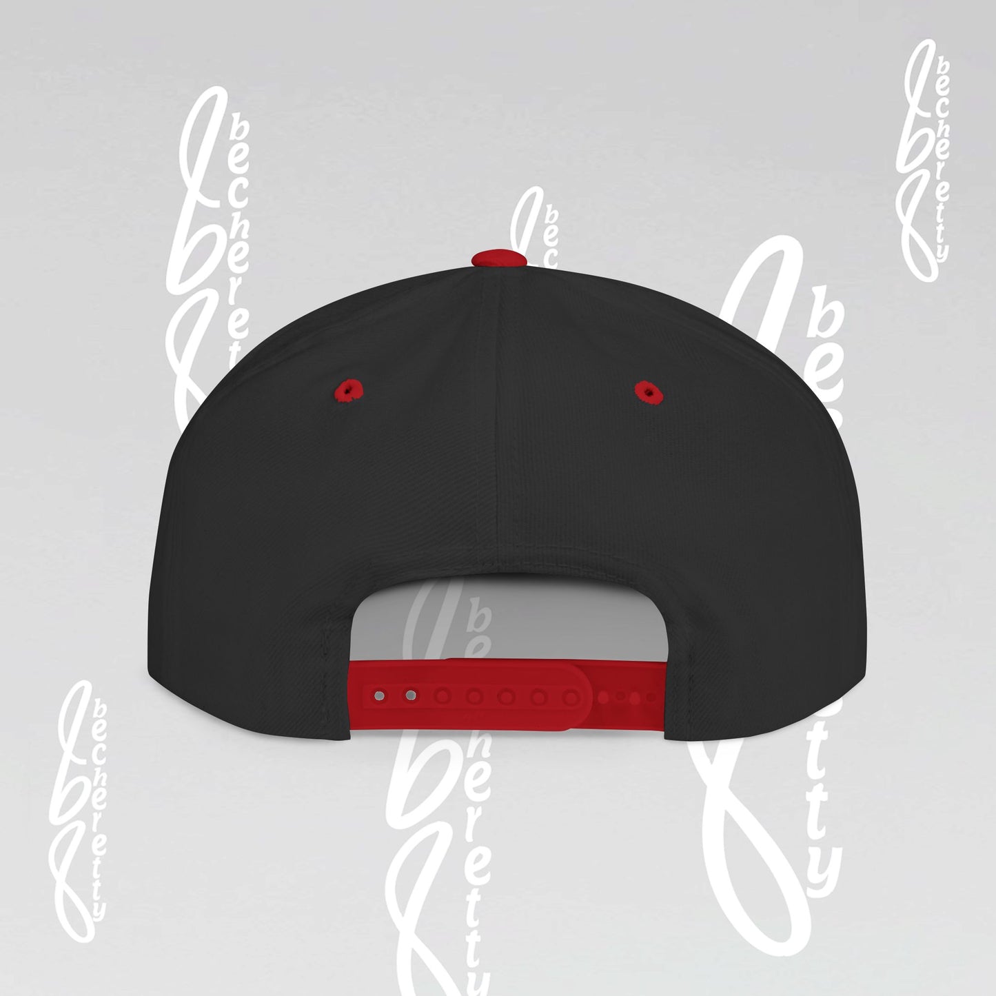 Unique Ghost Headphones Flat Bill Snapback Hat - Art Graphic Becheretty