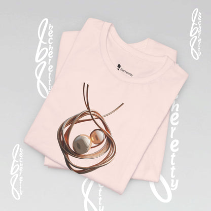 Art Lovers - Necklace t-Shirt Becheretty Casual Wear,  Everyday Fashion - Unique Style, Graphic T-Shirt