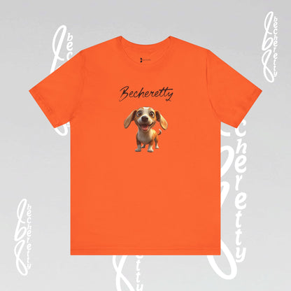 Funny Dog - Graphic Unisex T-Shirt Becheretty - Casual Wear