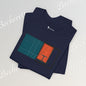 Minimalist Window Sunset T‑Shirt — Modern Geometric Home Vibe Tee - Art Graphic Becheretty
