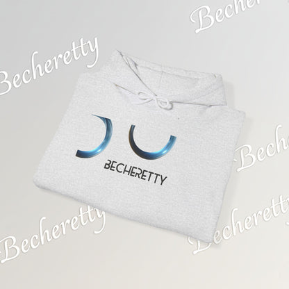 Broken Vector Hooded - Minimalist Design Becheretty - Art Lovers Statement