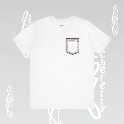 Becheretty Pocket - Minimalistic T-Shirt Desing - Unisex - Casual Wear