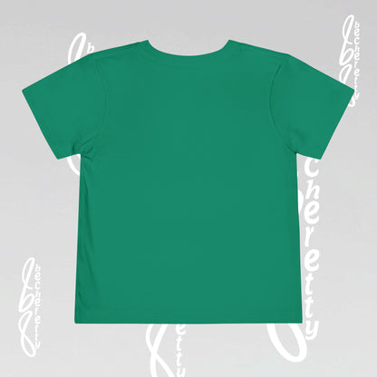 Toddler T-Shirt with a Cute Dino - Becheretty Playful Design Tee - Birthday Gift Idea