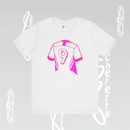 T-Shirt Number 9 - GOAL- Art Graphic Becheretty - Perfect Gift for Soccer Lovers - Casual Wear