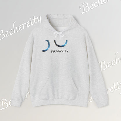 Broken Vector Hooded - Minimalist Design Becheretty - Art Lovers Statement