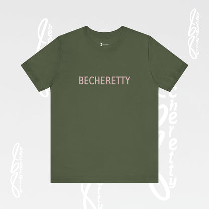 Becheretty  T-Shirt - Short Sleeve- Casual Style, Unisex - Relaxed Fit Top - Everyday wear