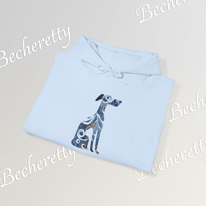 Artistic Dog Silhouette Hoodie - Graphic Becheretty - Perfect gift for dog lovers