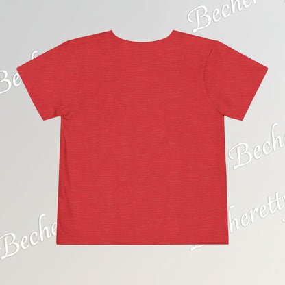 Cut Artistic "Golden Cat" Graphic Becheretty - Toddler Tee - Perfect for everyday wear with an artistic edge.