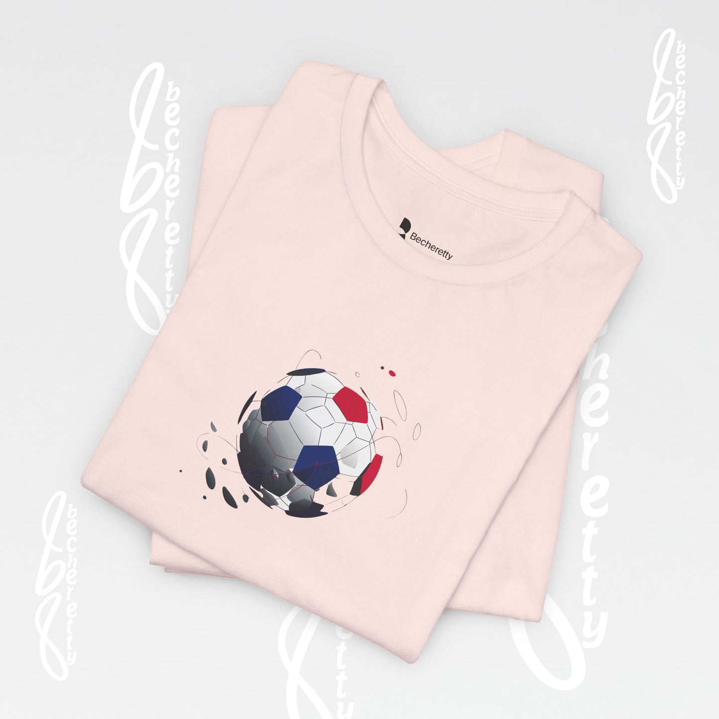 Soccer Ball Graphic Tee — Artistic Minimalist Design Becheretty - Enthusiastic Fans - Match Day