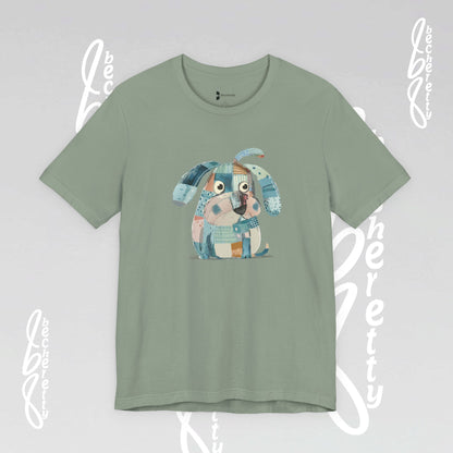 Dog Lovers Tee "Frenchie" Art Graphic Becheretty - Special gift for French Bulldog owners - Casual Wear