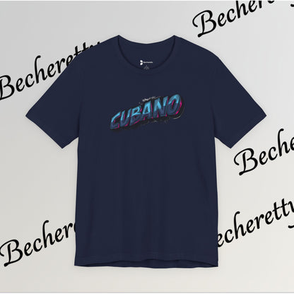 Graphic Tee "Cubano" Minimalist Art Graphic Becheretty - T-shirt that expresses confidence - Casual Wear