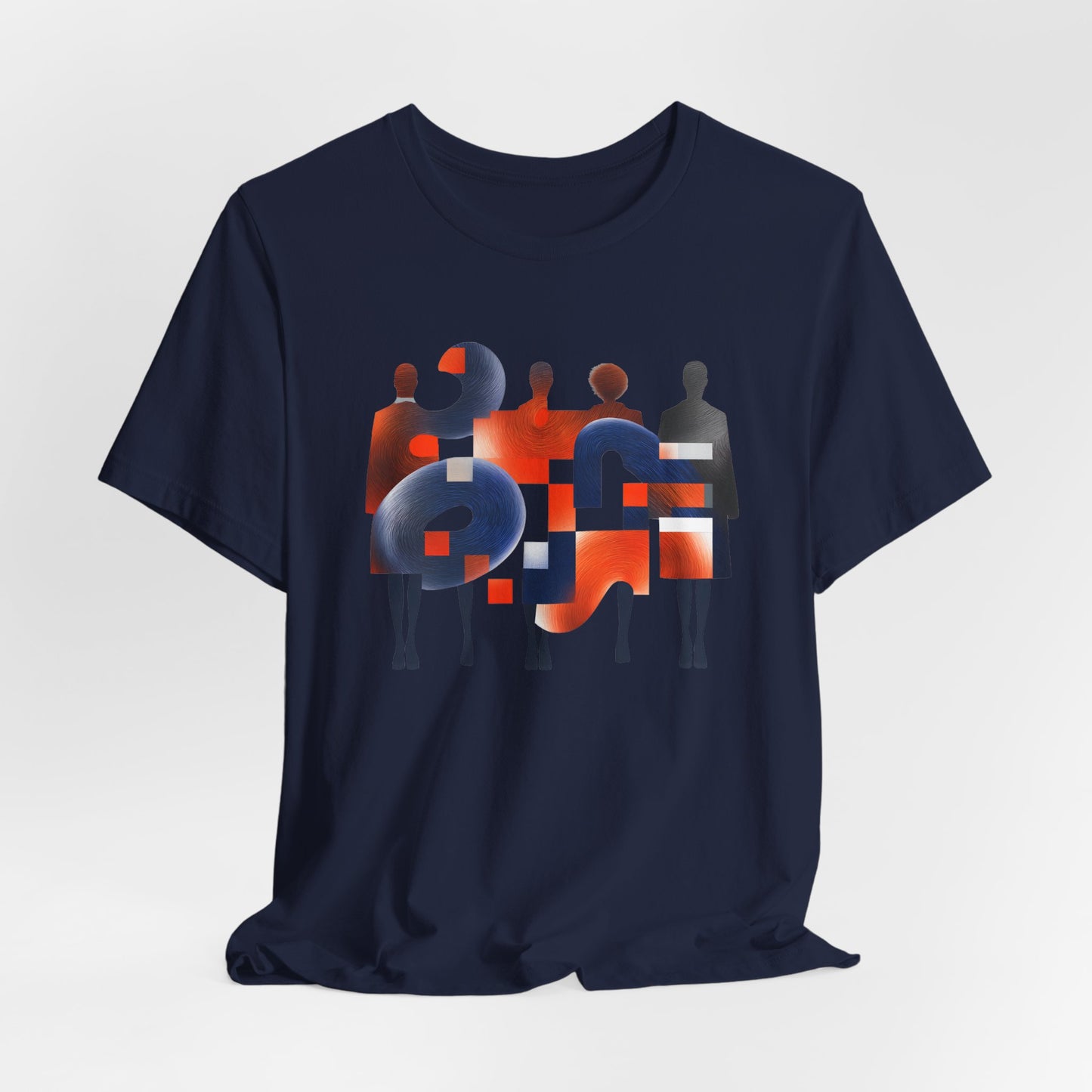 Abstract Graphic Tee Becheretty - Wear the Art - Become Part of the Composition