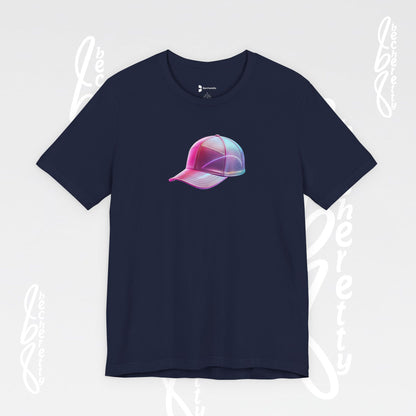 Graphic Tee - Colorful Cap Artistic Design Becheretty - Fun and Vibrant Vibe - Casual Wear