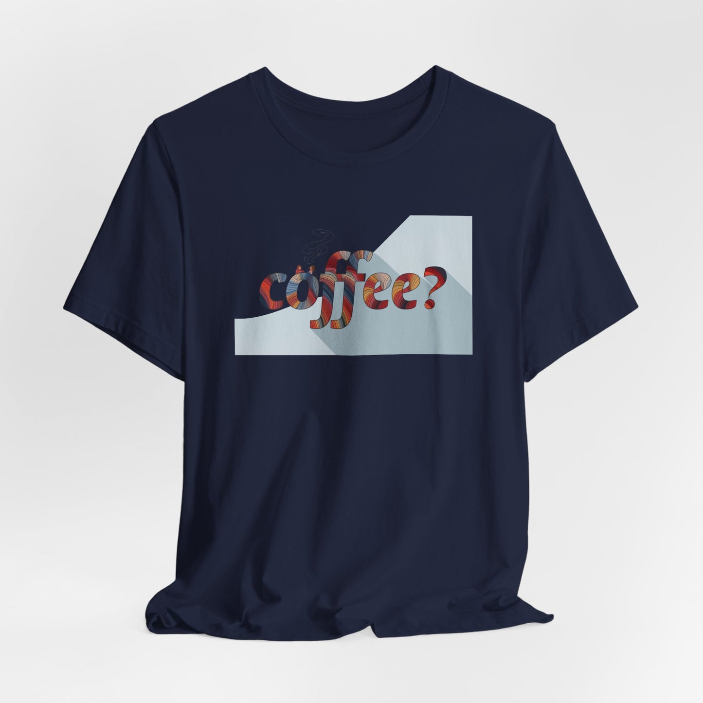 Coffee? Graphic Tee - Art Minimalist Becheretty — Coffee Lover T‑Shirt - Gentle, playful, and a little wry