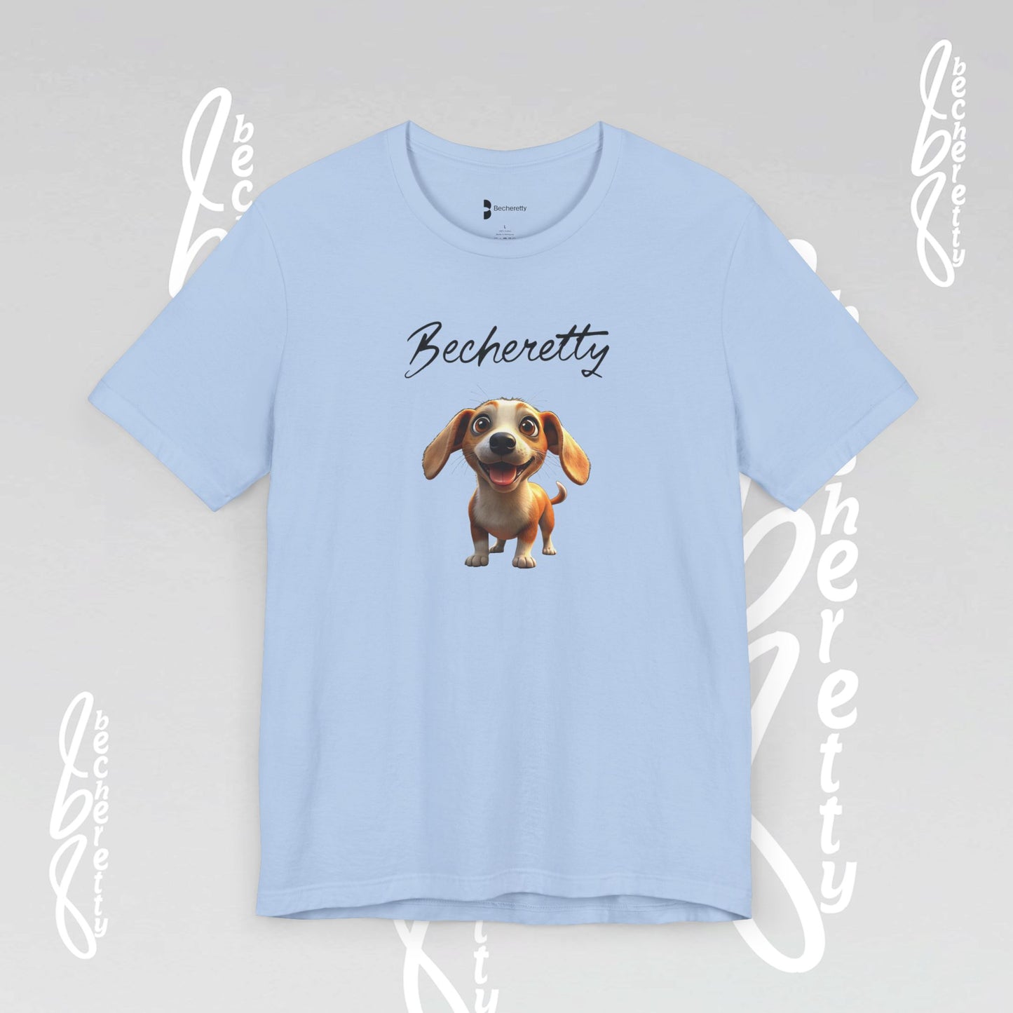 Funny Dog - Graphic Unisex T-Shirt Becheretty - Casual Wear