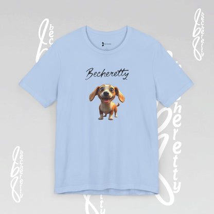 Funny Dog - Graphic Unisex T-Shirt Becheretty - Casual Wear
