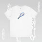 Vintage Tennis Racket - Art Graphic T'Shirt Becheretty - Tennis Enthusiasts - Casual Wear