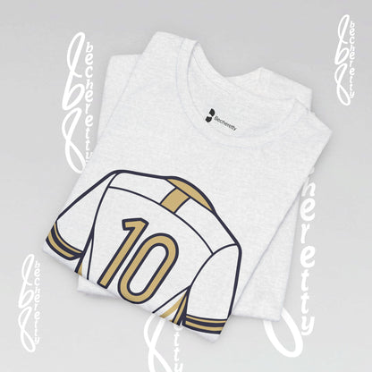 Soccer T-Shirt Number 10 Unisex - Graphic Becheretty - Game Day - Casual wear - Gift for Soccer Lovers
