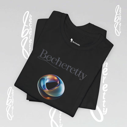 Abstract futuristic ring - Graphic T-Shirt - Becheretty Design - Gift for Women - Casual Wear