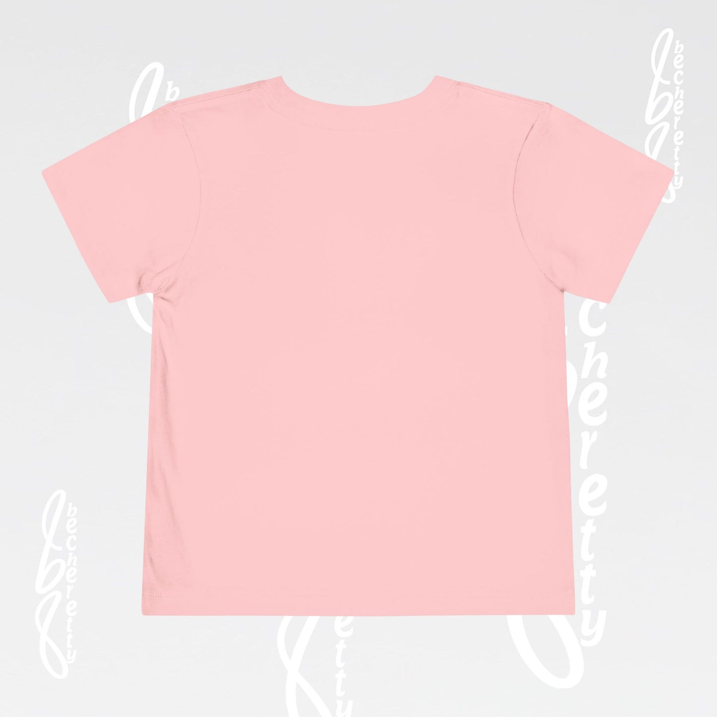 Toddler Tee – Cute Cartoon Abstract - Becheretty Minimalist Art Graphic - Colorful Playful Character T-Shirt