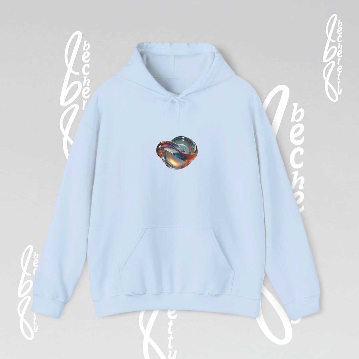 Artistic Graphic Hoodie - Becheretty Futuristic Design