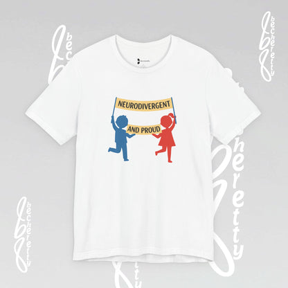Neurodivergent Pride Tee, Empowerment Shirt, Neurodiversity Gift, Inclusive Apparel, Celebratory Top