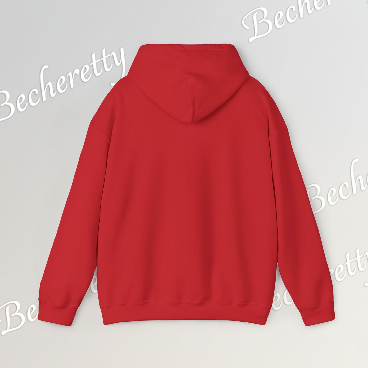 Love Floral Hoodie - Romantic Script - Art Graphic Becheretty - Perfect Gift for your loved one
