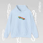 Rainbow Skateboard Graphic Hoodie Becheretty - Unisex - Perfect Gift for Skaters Lovers