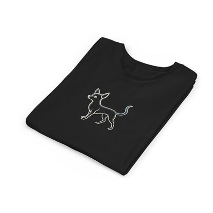 Youth T'Shirt - Graphic Chihuahua - Minimalist Art Becheretty