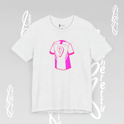 Soccer T-Shirt Number 9 - Unisex - Graphic Becheretty - Perfect Gift for Soccer Lovers - Casual Wear