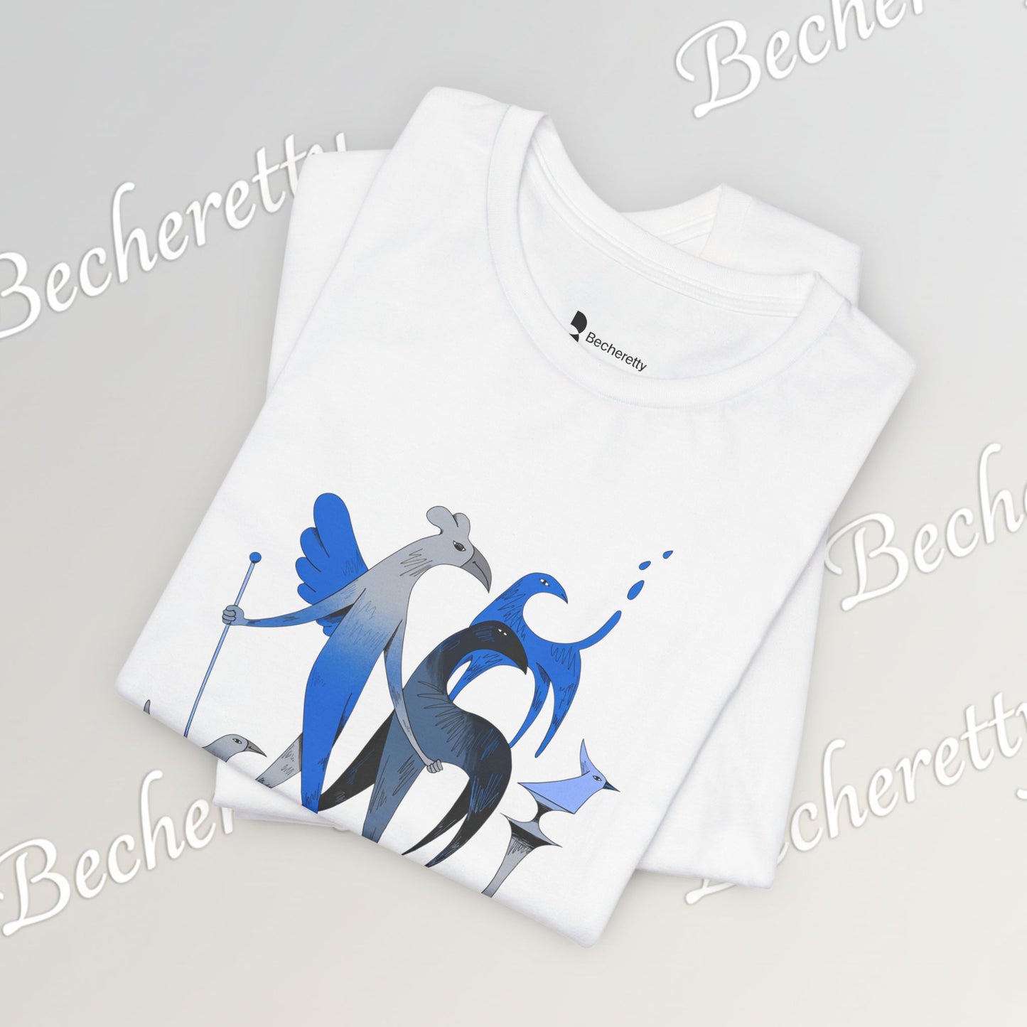 Graphic Tee Becheretty "Avian Dream" A tailored fit that provides a sleek, polished appearance for any occasion.