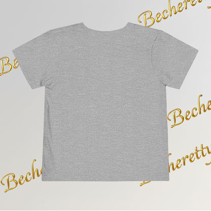 Toddler Tee Smiley Watercolor Art Graphic Minimalist Becheretty - Happy Face Kids T-Shirt