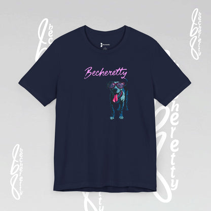Dog Lovers T-Shirt Unisex - Art Graphic Becheretty - Unique Pet Apparel - Casual Wear