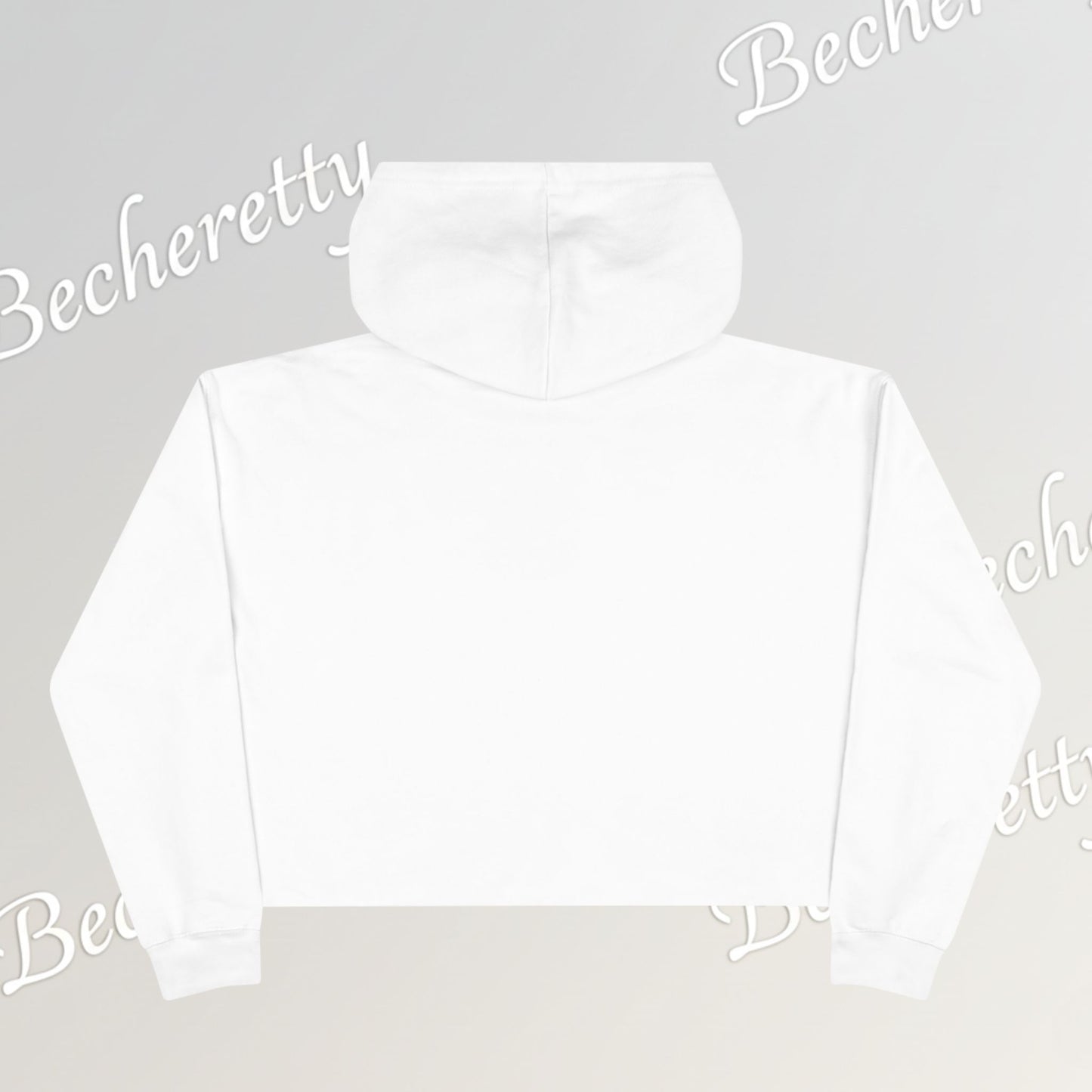 Modern Art Crop Hoodie with a Abstract/Futuristic Cristal - Trendy Sweatshirt for Casual Wear, Gift for Art Lovers, Stylish Comfort for Everyday