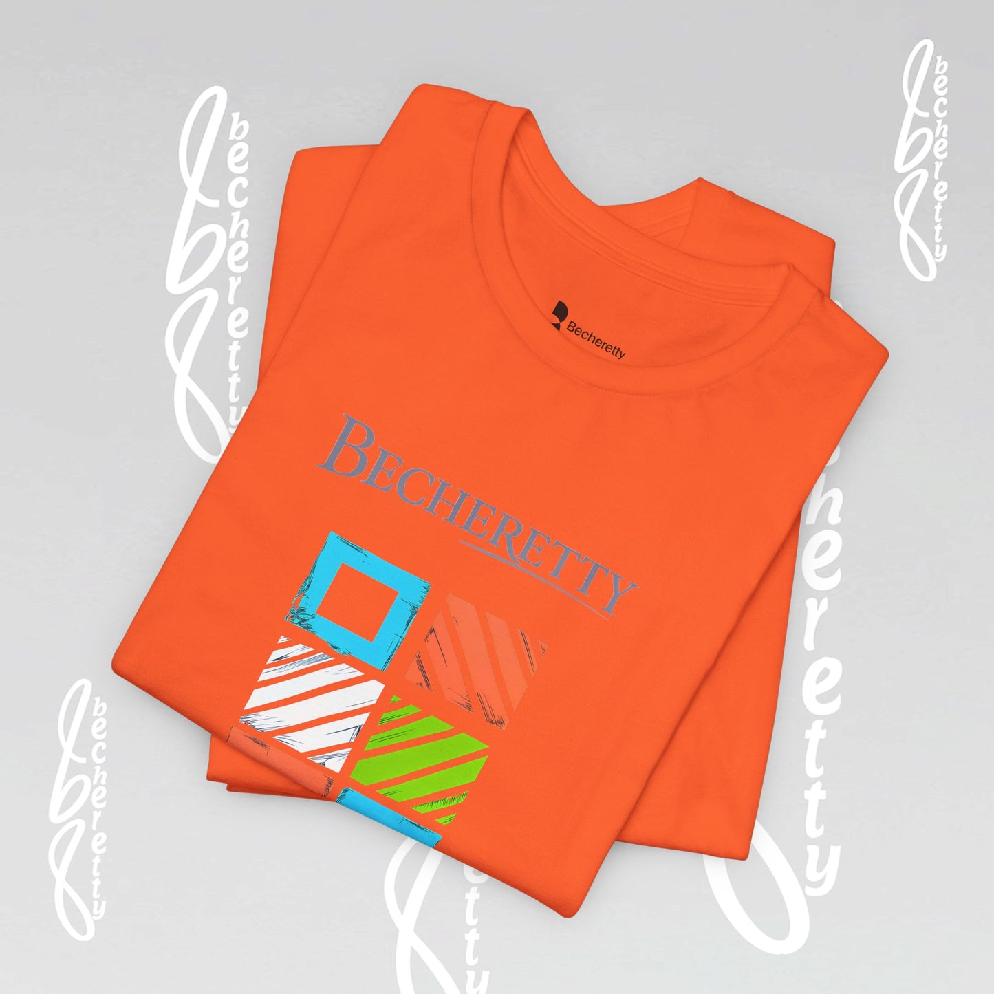 Colorful Becheretty Graphic Unisex T'shirt - Fashion style - Casual Wear
