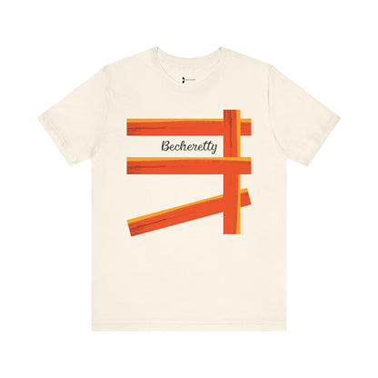 Vibrant Graphic Tee for Creative Souls, Becheretty Unisex T-Shirt, Casual Wear, Gift for Art Lovers, Everyday Comfort
